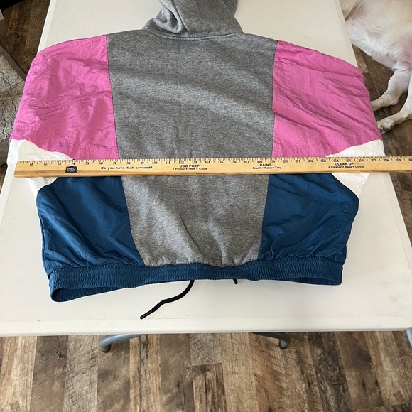 Nike Sportswear Icon Clash Multicolor Hoodie Pullover Windbreaker Womens Size Sm - Picture 8 of 10